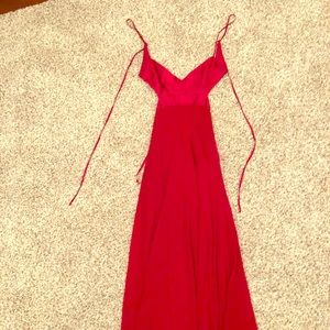Stunning red BCBG Max Azria dress